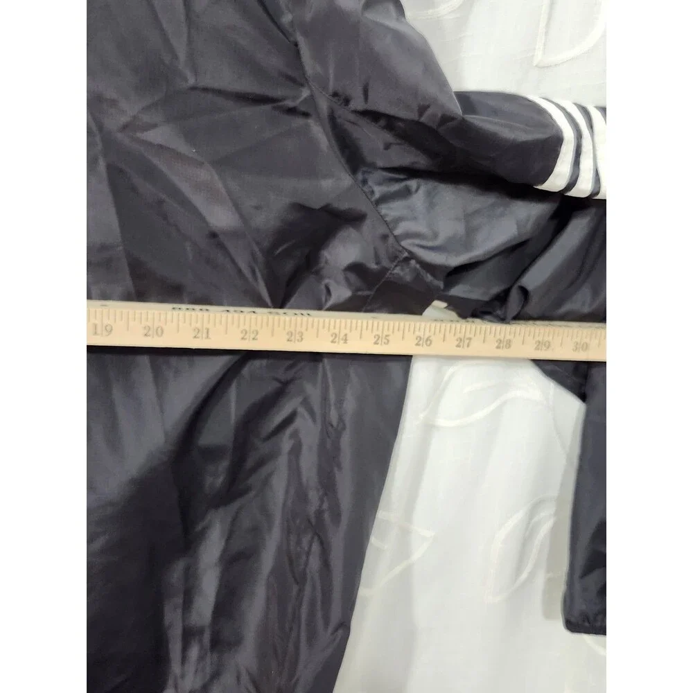 Adidas Running Response Jacket Windbreaker Black Thumb Holes Women/Men Sz Medium